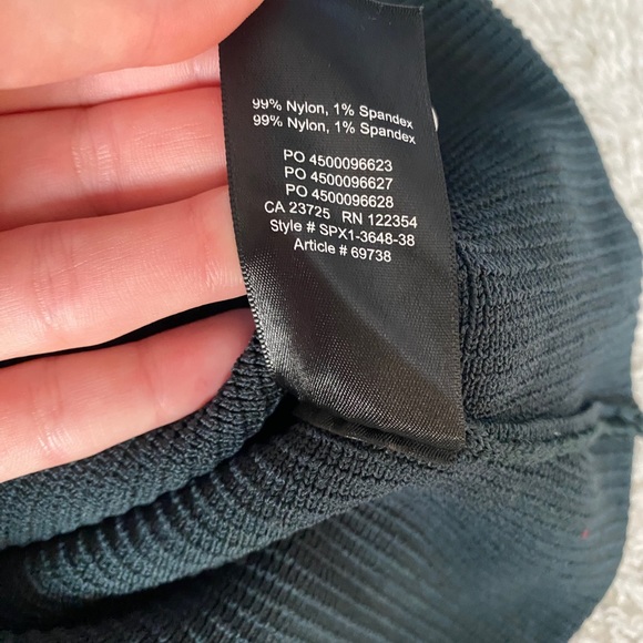 BABATON ARITZIA Forest Green Sculpt Knit Squareneck Cropped Tank - Picture 5 of 5